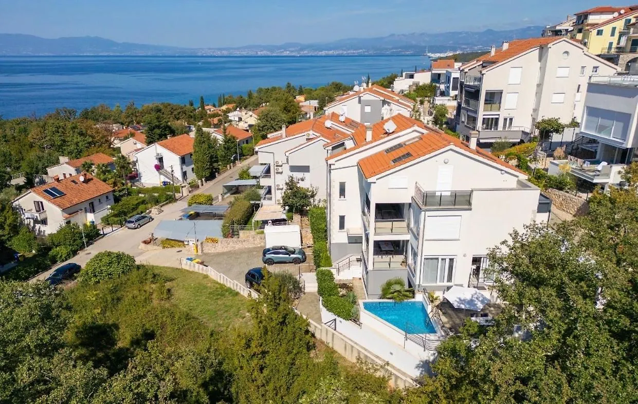 Apartment Sasso Bianco With The Private Pool Njivice