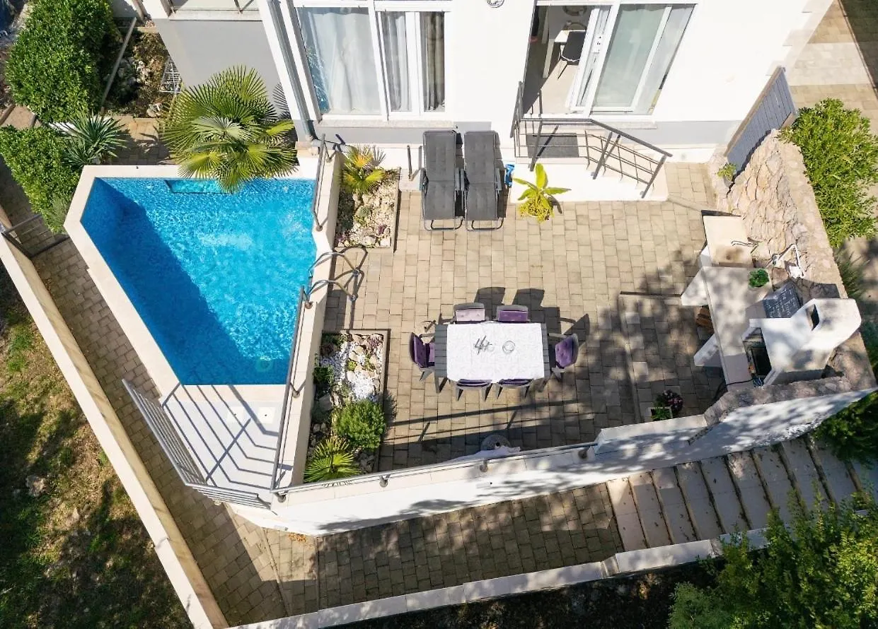 Apartment Sasso Bianco With The Private Pool Njivice 0*,  Croatia